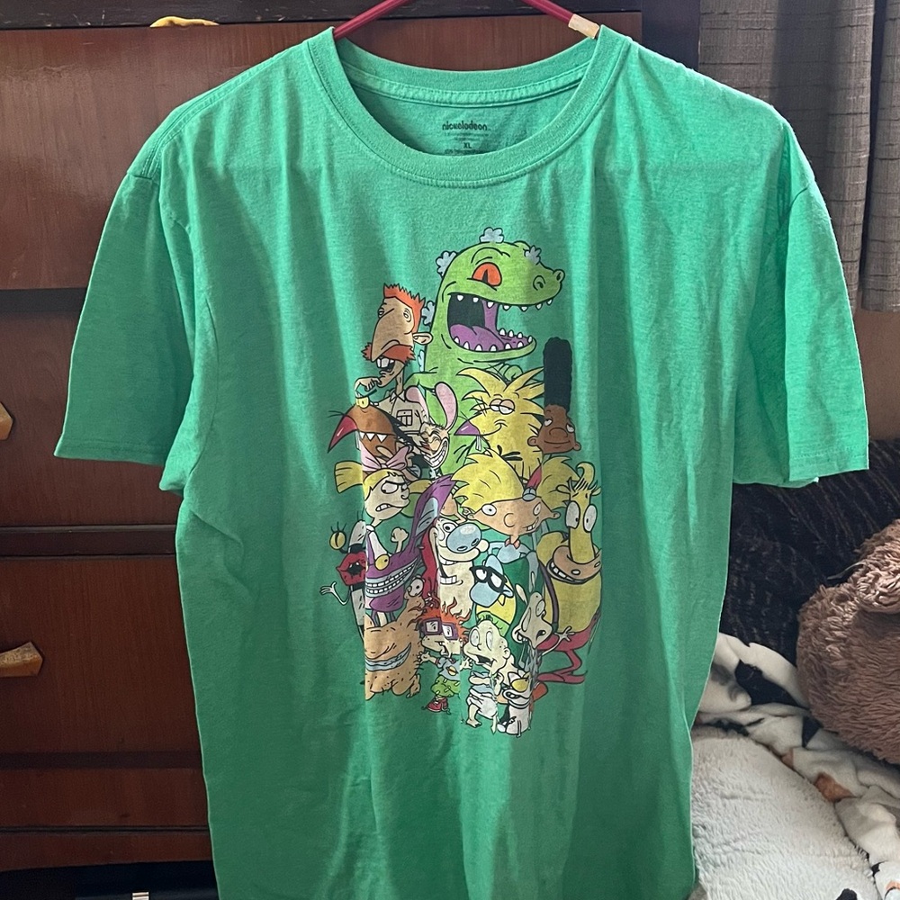 Nickelodeon Green Graphic Tee - Short Sleeve